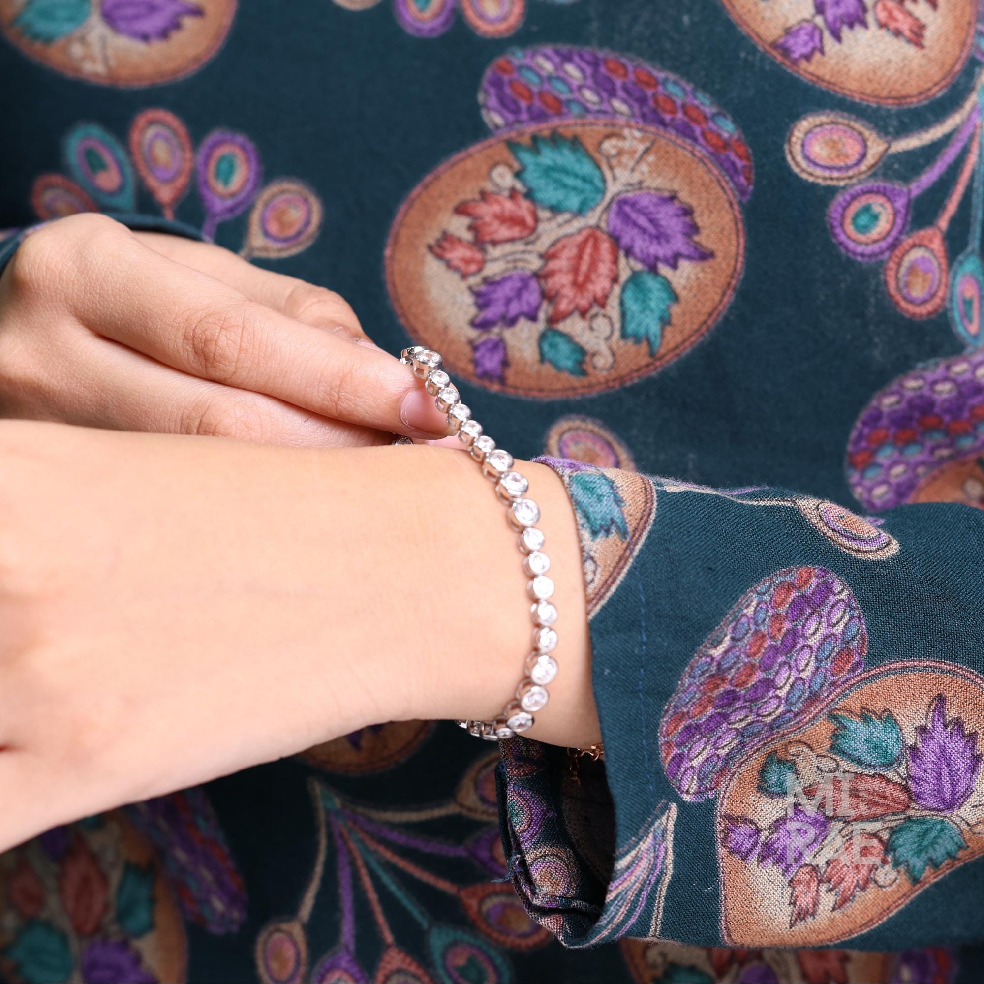 Tennis Bracelet, Gold Tennis Bracelet, Cubic Zirconia Tennis Bracelet, Dainty Bracelet, Diamond Bracelet, Gift for Her, Minimalist Bracelet