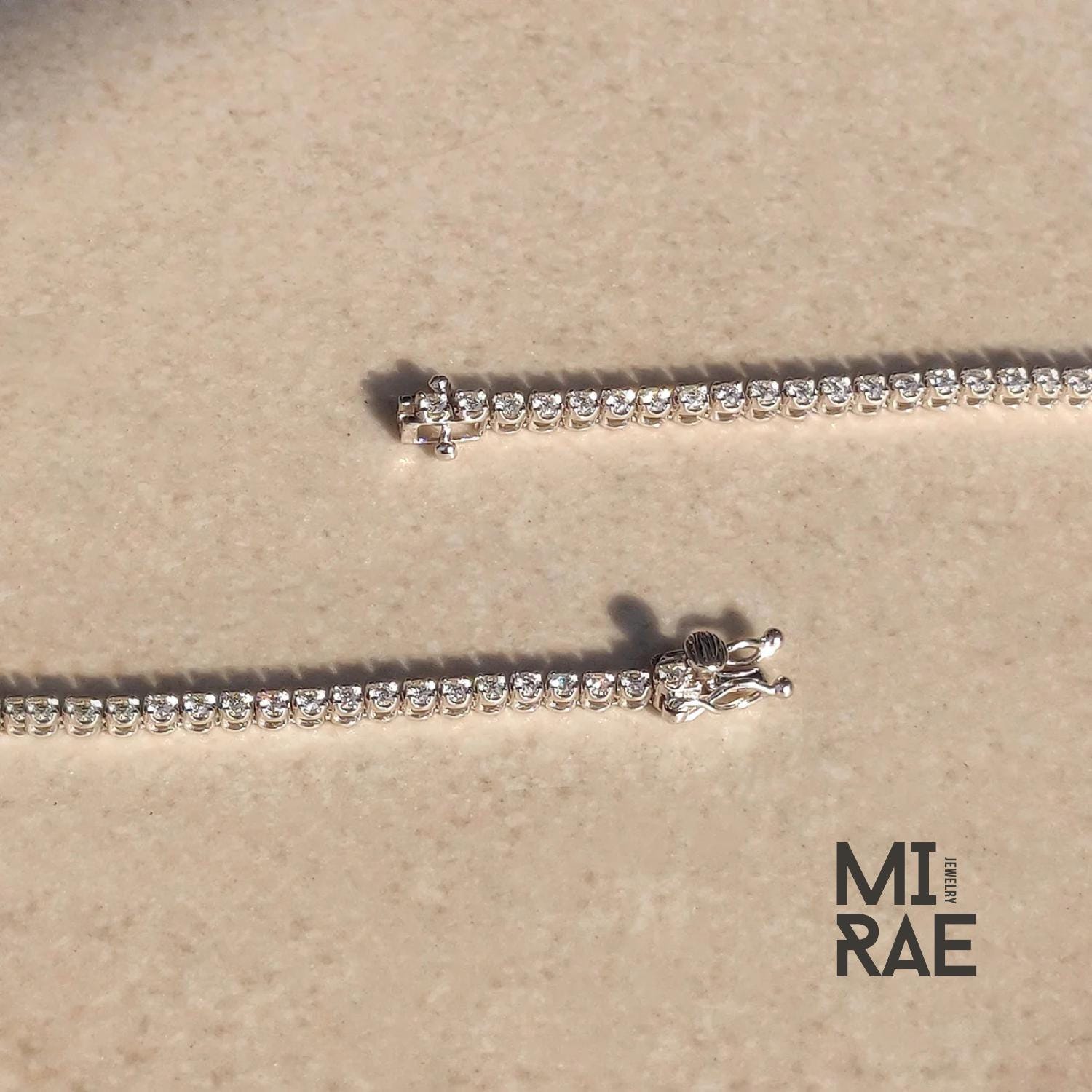 Moissanite Tennis Bracelet: D Color VVS1 Sterling Silver Wedding Jewelry