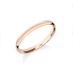 Minimalist 10K Solid Gold Band: Thin Stacking Ring