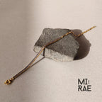 Half Tennis & Half Paperclip Chain Bracelet, Dainty Gold Minimalist Jewelry, Luxury Gift for Her, Stacking Adjustable Birthstone Link Chain