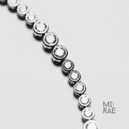 Tennis Bracelet, Gold Tennis Bracelet, Cubic Zirconia Tennis Bracelet, Dainty Bracelet, Diamond Bracelet, Gift for Her, Minimalist Bracelet