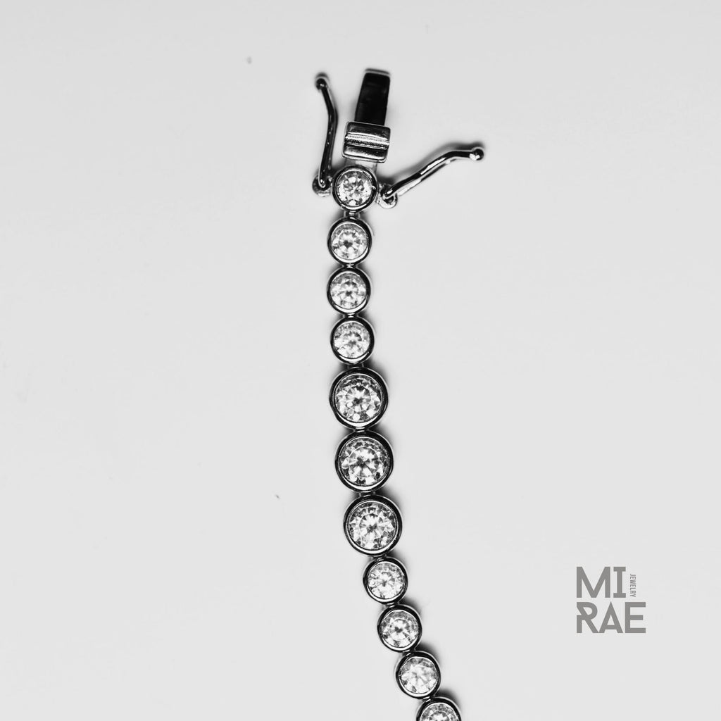 Tennis Bracelet, Gold Tennis Bracelet, Cubic Zirconia Tennis Bracelet, Dainty Bracelet, Diamond Bracelet, Gift for Her, Minimalist Bracelet