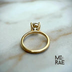 1ct Lab Grown Diamond Engagement Ring – IGI Certified Sustainable 14K Gold Solitaire | Ethical Wedding Ring for Her