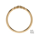 Dainty Lab Grown Diamond Eternity Ring: 0.15 CTW, Bezel Setting