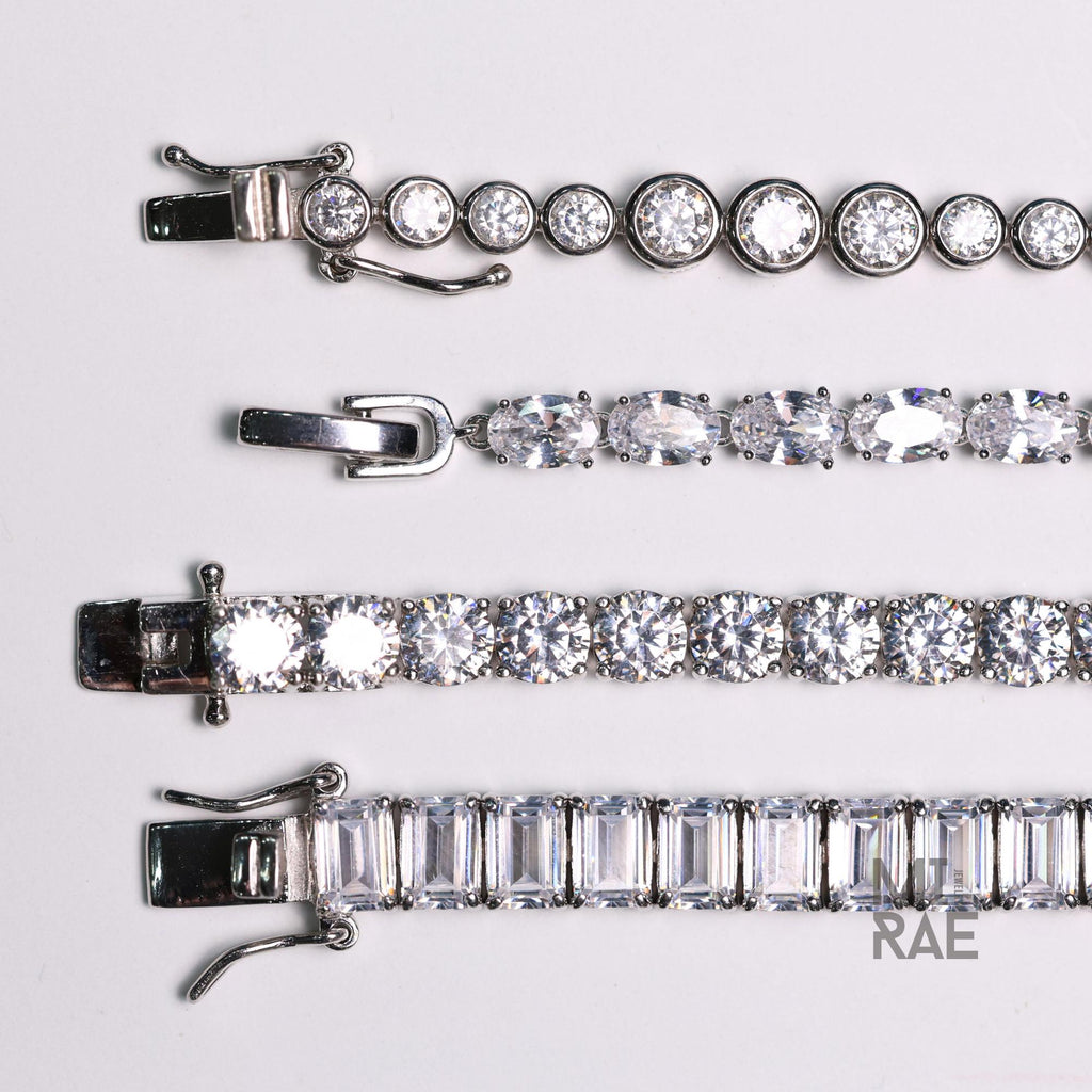 925 Sterling Silver CZ Tennis Bracelet, Minimalist Diamond Chain, Rhodium Plated, Bridesmaid Gift, Wedding Jewelry, Elegant Silver Bracelet