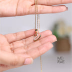 14k Gold Diamond Initial Necklace: Cursive Letter Pendant, Personalized Jewelry