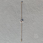 14k Gold Diamond Clover Bracelet (0.20ct) - Minimalist Fine Jewelry