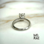 1ct Lab Grown Diamond Engagement Ring – IGI Certified Sustainable 14K Gold Solitaire | Ethical Wedding Ring for Her