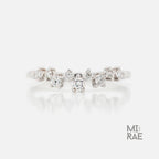 Diamond Stacking Band | Dainty Gold Eternity Ring | Handmade Stackable Ring