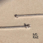 Lab Grown Diamond Tennis Bracelet: Dainty Sterling Silver Infinity Chain