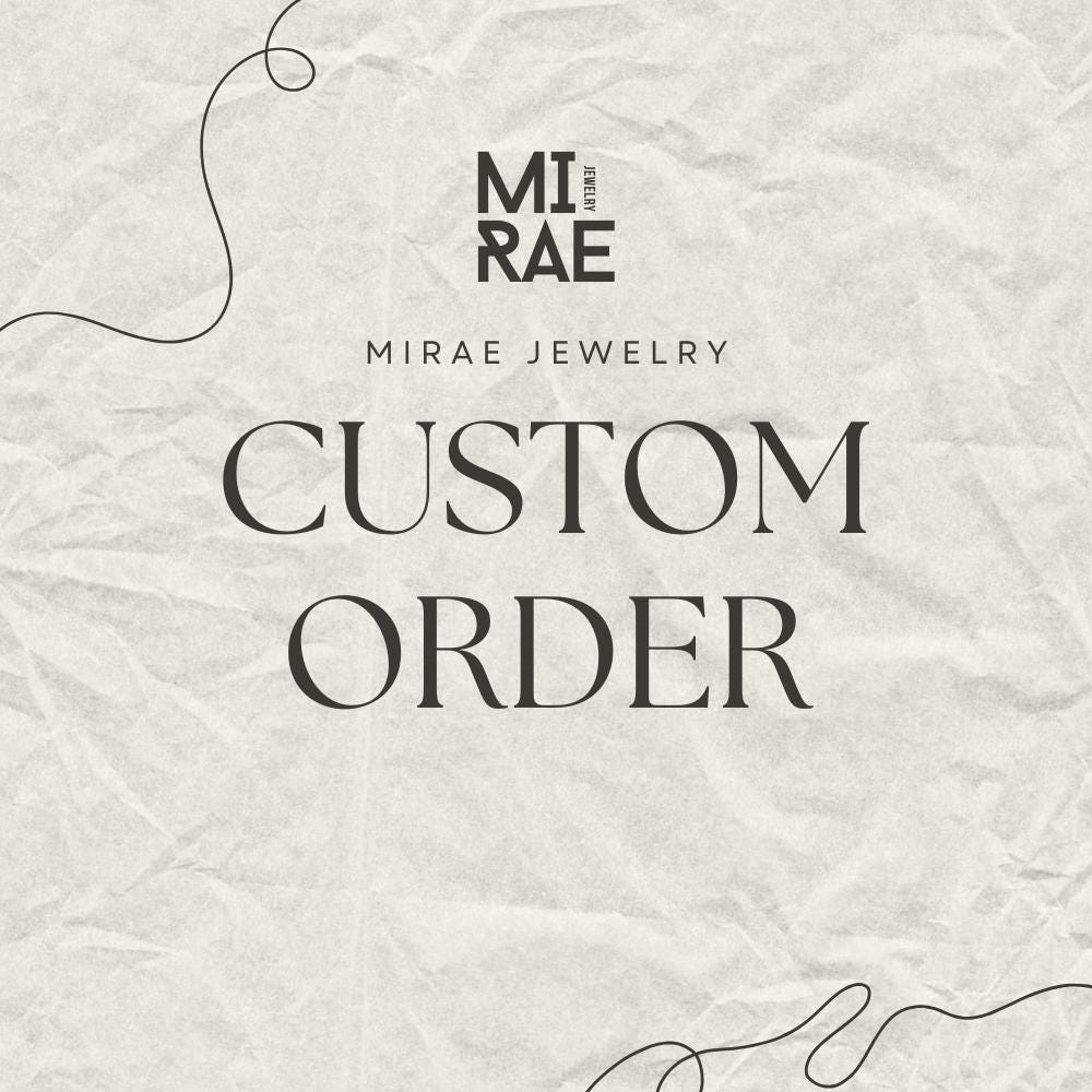 Custom Handmade Jewelry – Personalized 10K/14K Gold & Gemstone Pieces – Made to Order