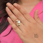 2.00 Carat Pear Cut Lab Grown Diamond Ring: 14K Yellow Gold CVD Solitaire